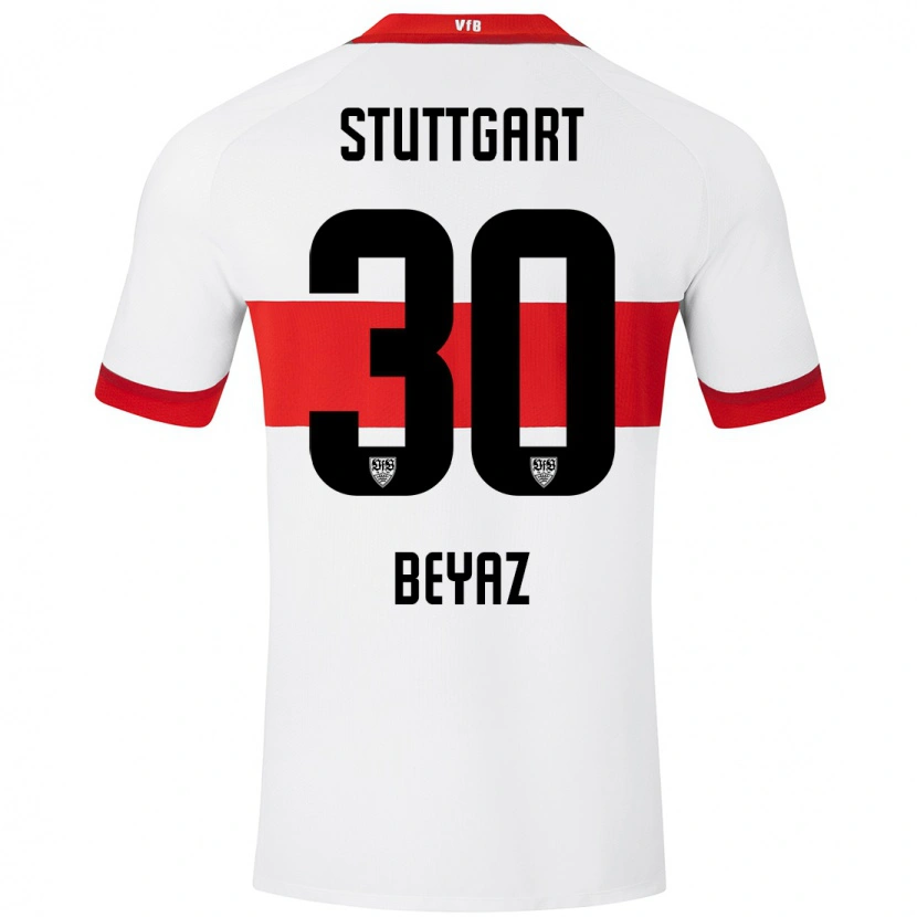 Danxen Heren Ömer Beyaz #30 Wit Rood Thuisshirt Thuistenue 2024/25 T-Shirt