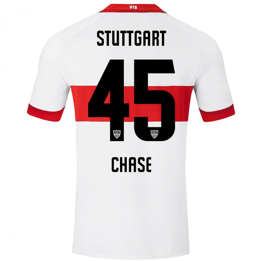 Danxen Heren Anrie Chase #45 Wit Rood Thuisshirt Thuistenue 2024/25 T-Shirt