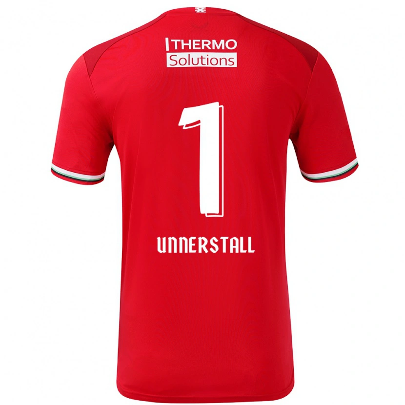 Danxen Heren Lars Unnerstall #1 Rood Wit Thuisshirt Thuistenue 2024/25 T-Shirt