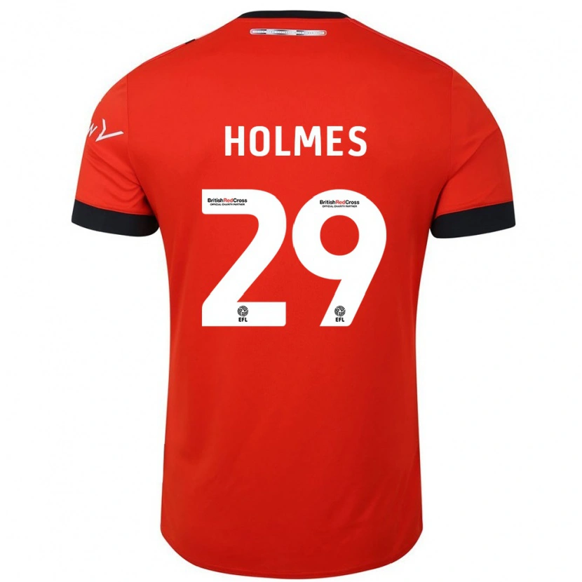 Danxen Heren Tom Holmes #29 Oranje Zwart Thuisshirt Thuistenue 2024/25 T-Shirt