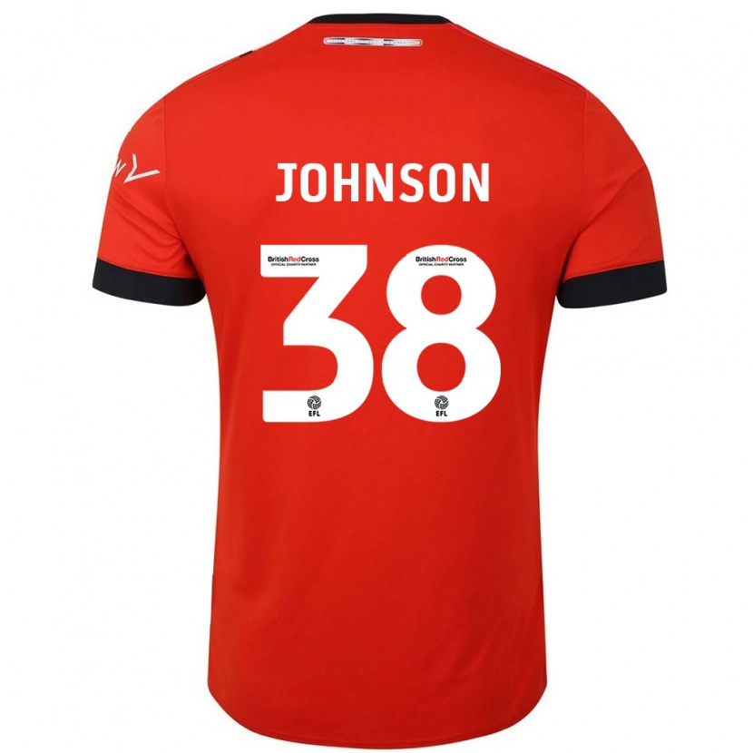 Danxen Heren Joe Johnson #38 Oranje Zwart Thuisshirt Thuistenue 2024/25 T-Shirt