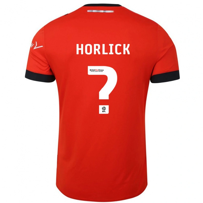 Danxen Heren Jameson Horlick #0 Oranje Zwart Thuisshirt Thuistenue 2024/25 T-Shirt