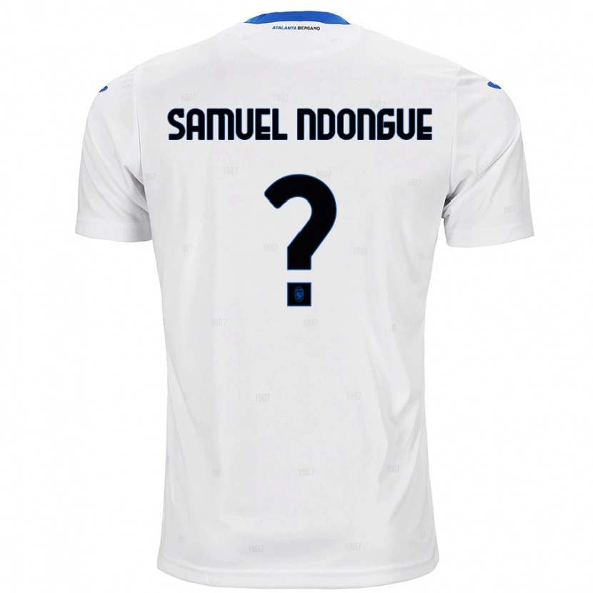 Danxen Heren Frederick Samuel Ndongue #0 Wit Uitshirt Uittenue 2024/25 T-Shirt