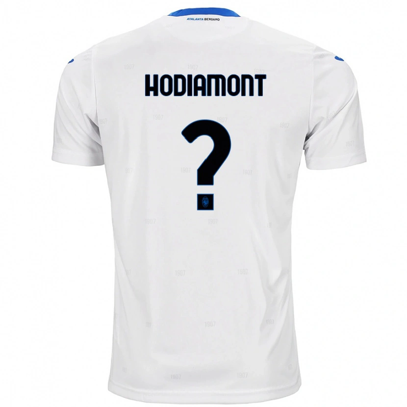 Danxen Heren Lyam Hodiamont #0 Wit Uitshirt Uittenue 2024/25 T-Shirt