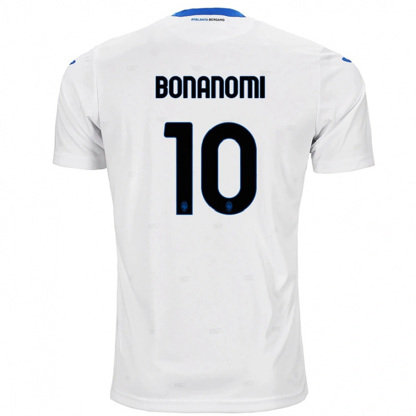 Danxen Heren Andrea Bonanomi #10 Wit Uitshirt Uittenue 2024/25 T-Shirt