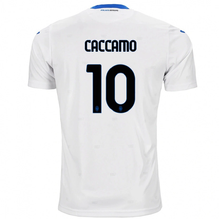 Danxen Heren Patrizia Caccamo #10 Wit Uitshirt Uittenue 2024/25 T-Shirt