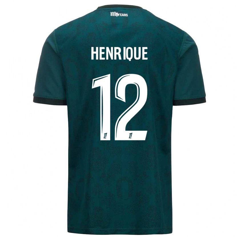 Danxen Heren Caio Henrique #12 Donkergroen Uitshirt Uittenue 2024/25 T-Shirt