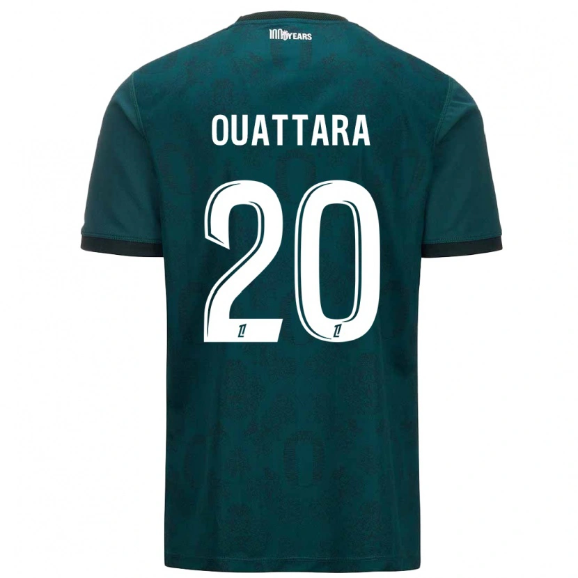 Danxen Heren Kassoum Ouattara #20 Donkergroen Uitshirt Uittenue 2024/25 T-Shirt