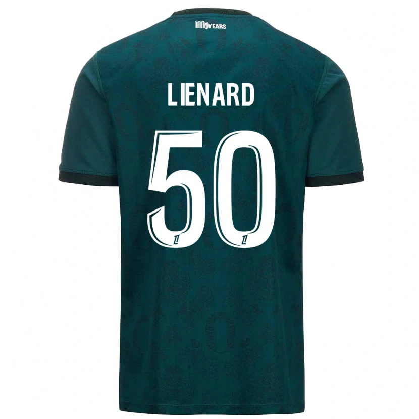 Danxen Heren Yann Lienard #50 Donkergroen Uitshirt Uittenue 2024/25 T-Shirt