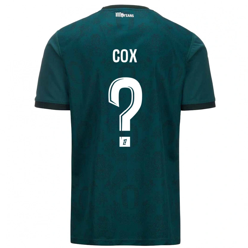 Danxen Heren Matthew Cox #0 Donkergroen Uitshirt Uittenue 2024/25 T-Shirt