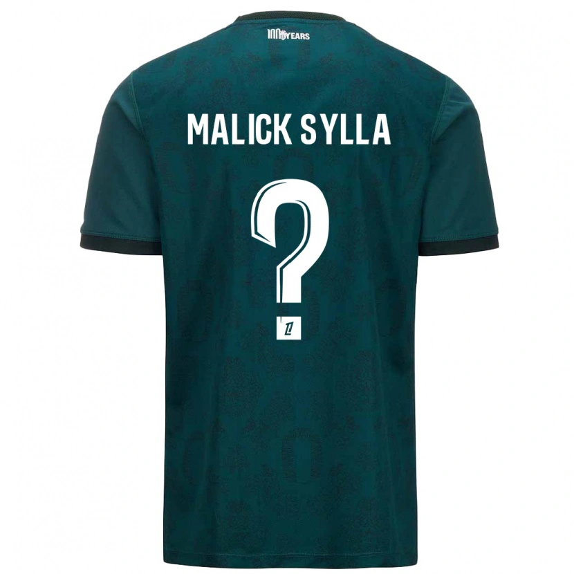 Danxen Heren Malick Sylla #0 Donkergroen Uitshirt Uittenue 2024/25 T-Shirt