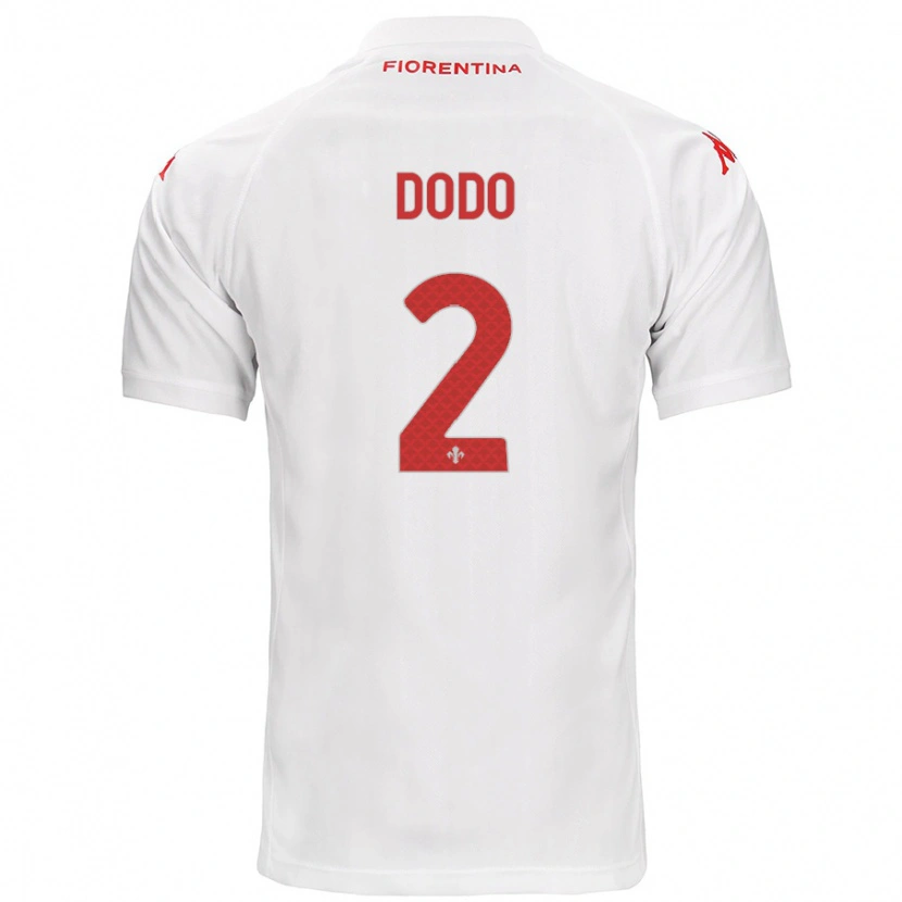 Danxen Heren Dodô #2 Wit Uitshirt Uittenue 2024/25 T-Shirt