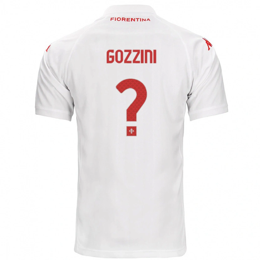 Danxen Heren Gozzini #0 Wit Uitshirt Uittenue 2024/25 T-Shirt