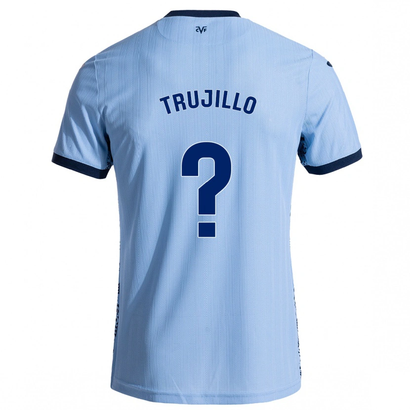 Danxen Heren Jairo Trujillo #0 Hemelsblauw Uitshirt Uittenue 2024/25 T-Shirt