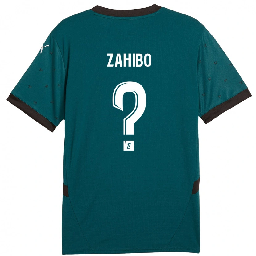 Danxen Heren Wesley Zahibo #0 Donkergroen Uitshirt Uittenue 2024/25 T-Shirt