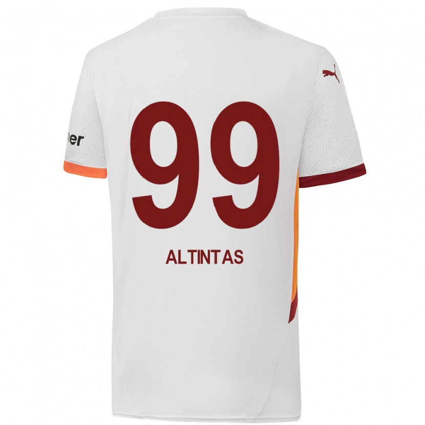 Danxen Heren Benan Altıntaş #99 Wit Geel Rood Uitshirt Uittenue 2024/25 T-Shirt