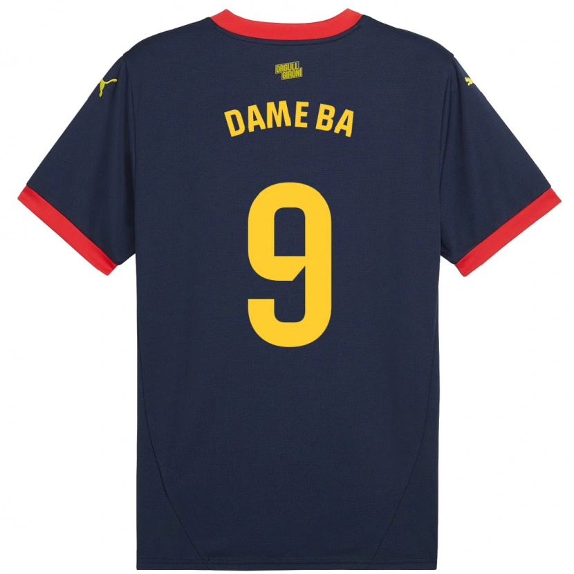 Danxen Heren Papa Dame Ba #9 Marineblauw Uitshirt Uittenue 2024/25 T-Shirt