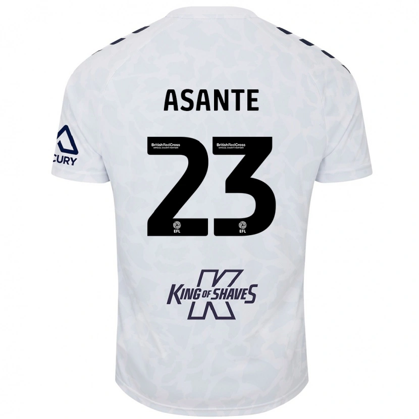 Danxen Heren Brandon Thomas-Asante #23 Wit Uitshirt Uittenue 2024/25 T-Shirt