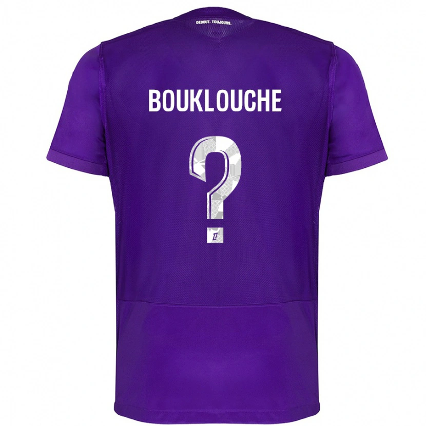 Danxen Dames Kelyan Bouklouche #0 Paars Wit Thuisshirt Thuistenue 2024/25 T-Shirt