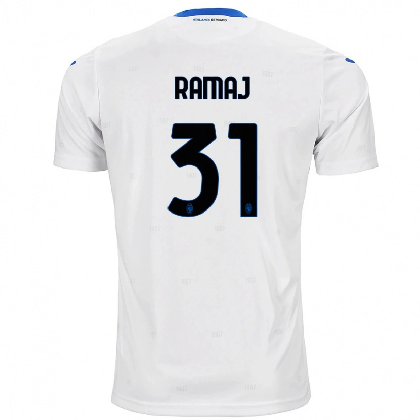 Danxen Dames Gabriel Ramaj #31 Wit Uitshirt Uittenue 2024/25 T-Shirt