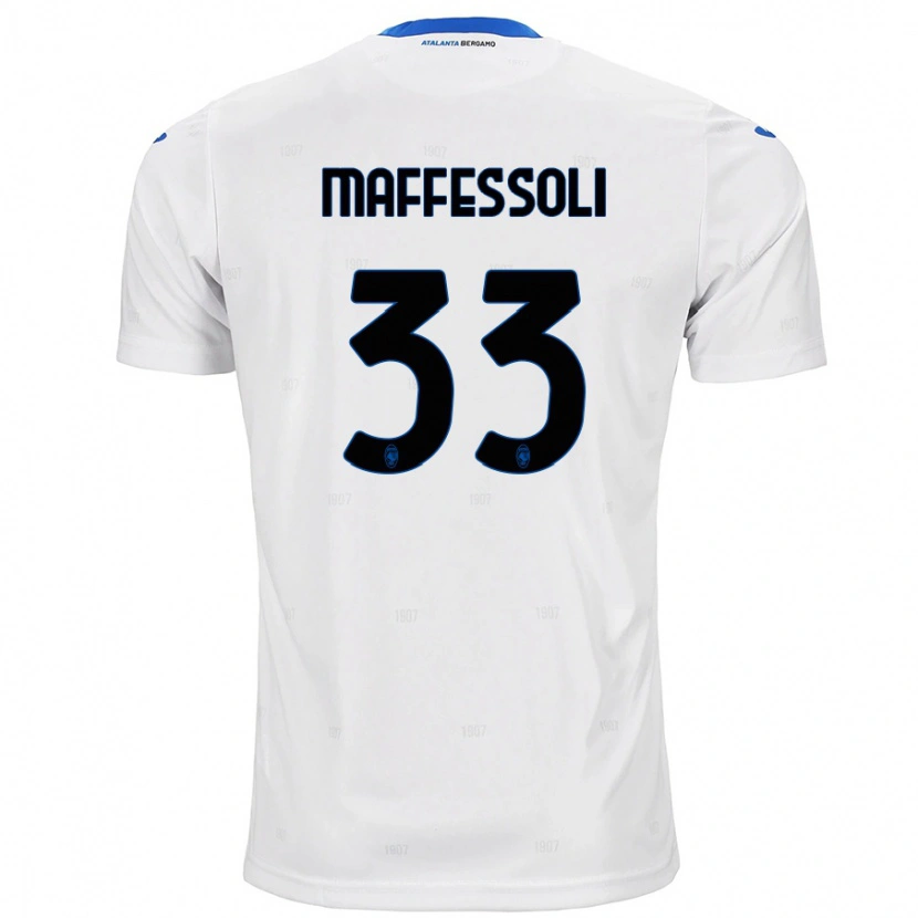 Danxen Dames Manuel Maffessoli #33 Wit Uitshirt Uittenue 2024/25 T-Shirt