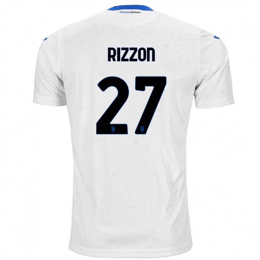 Danxen Dames Giulia Rizzon #27 Wit Uitshirt Uittenue 2024/25 T-Shirt