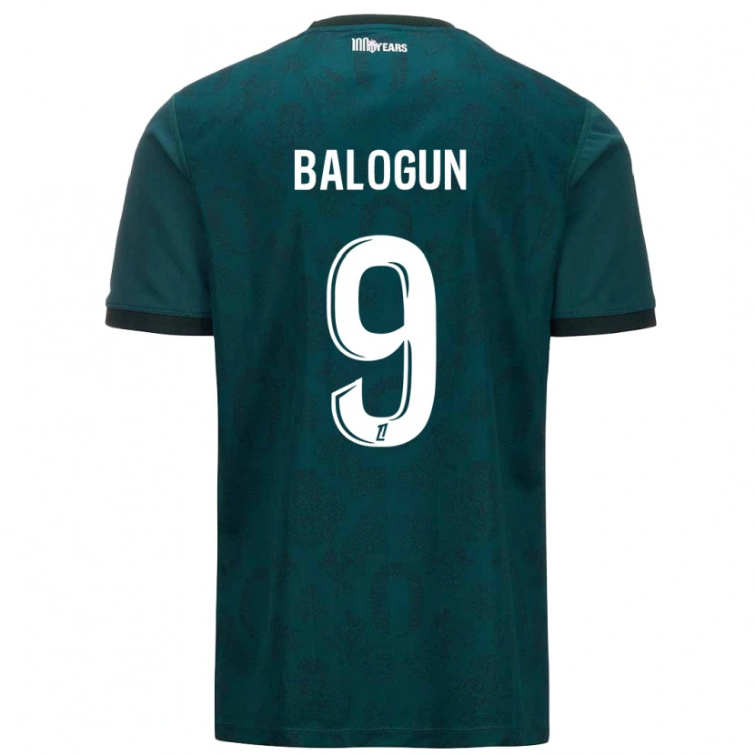 Danxen Dames Folarin Balogun #9 Donkergroen Uitshirt Uittenue 2024/25 T-Shirt