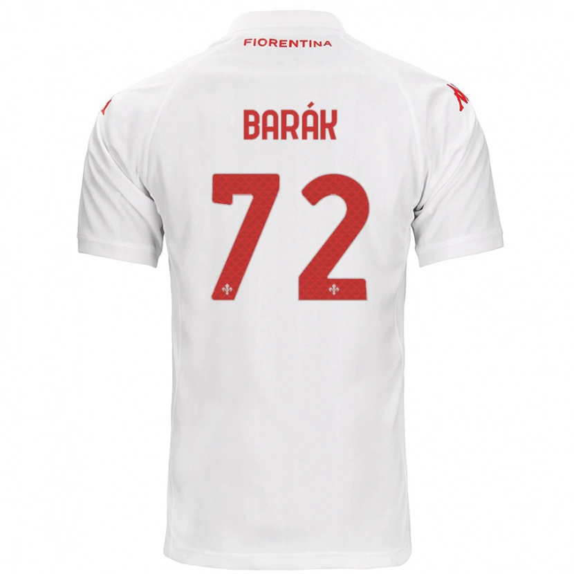 Danxen Dames Antonín Barák #72 Wit Uitshirt Uittenue 2024/25 T-Shirt