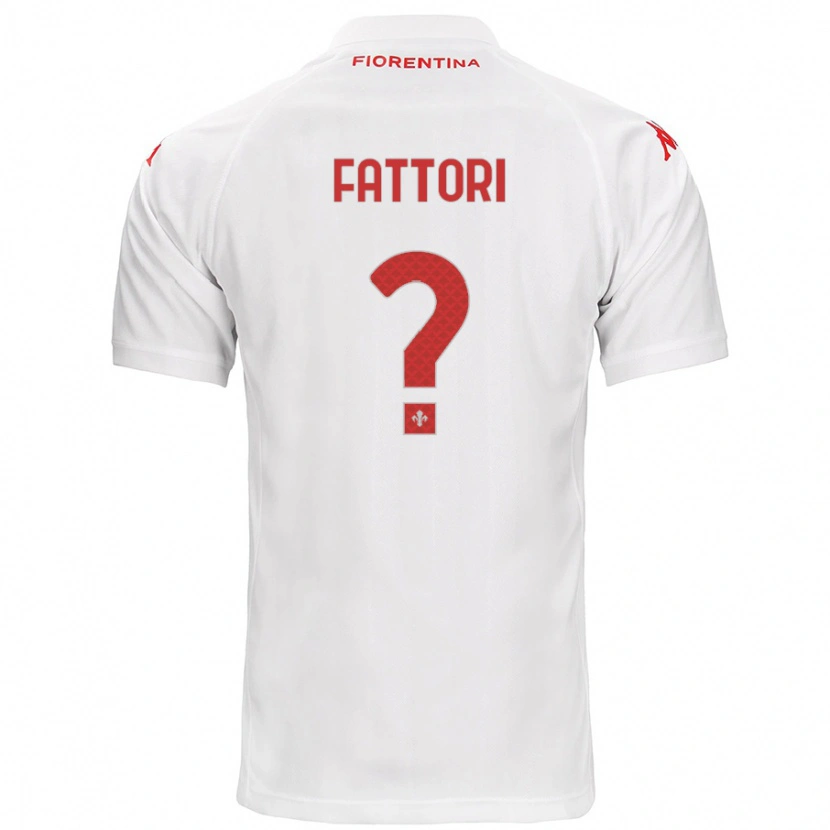 Danxen Dames Filippo Fattori #0 Wit Uitshirt Uittenue 2024/25 T-Shirt