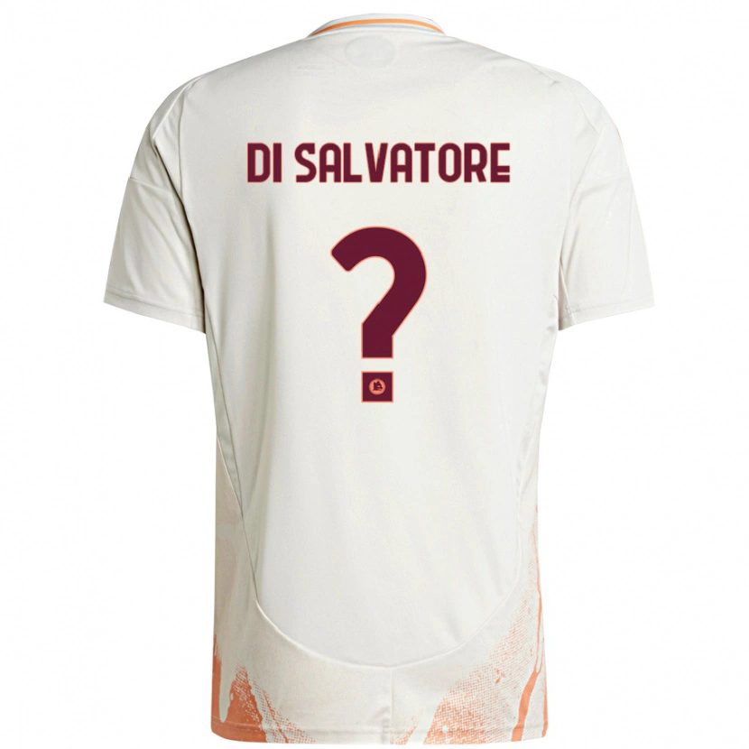 Danxen Dames Diego Di Salvatore #0 Crème Wit Oranje Uitshirt Uittenue 2024/25 T-Shirt