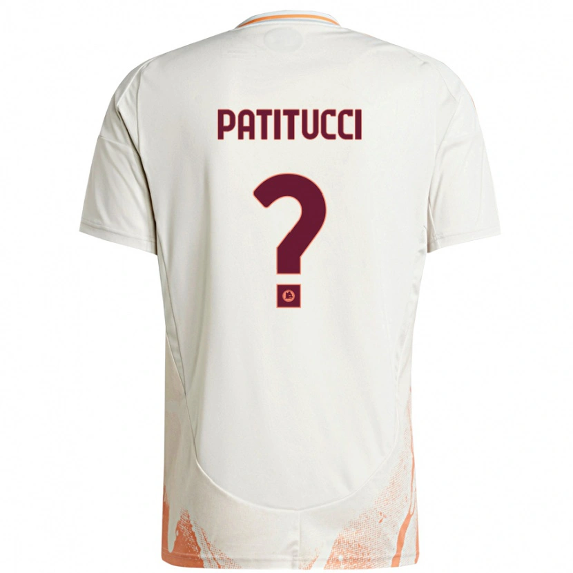 Danxen Dames Christian Patitucci #0 Crème Wit Oranje Uitshirt Uittenue 2024/25 T-Shirt