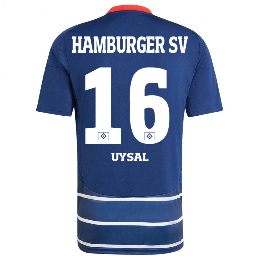 Danxen Dames Samed Uysal #16 Donkerblauw Uitshirt Uittenue 2024/25 T-Shirt