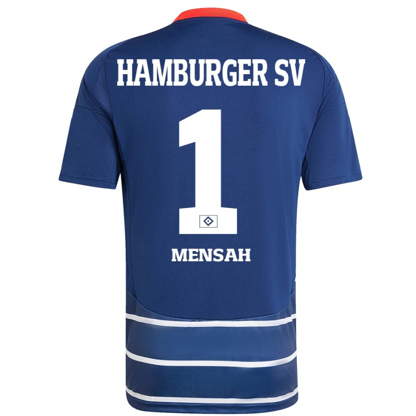 Danxen Dames Steven Mensah #1 Donkerblauw Uitshirt Uittenue 2024/25 T-Shirt