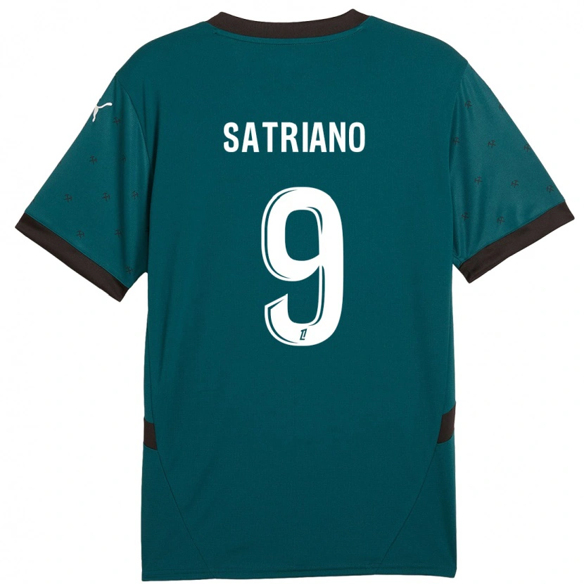 Danxen Dames Martín Satriano #9 Donkergroen Uitshirt Uittenue 2024/25 T-Shirt