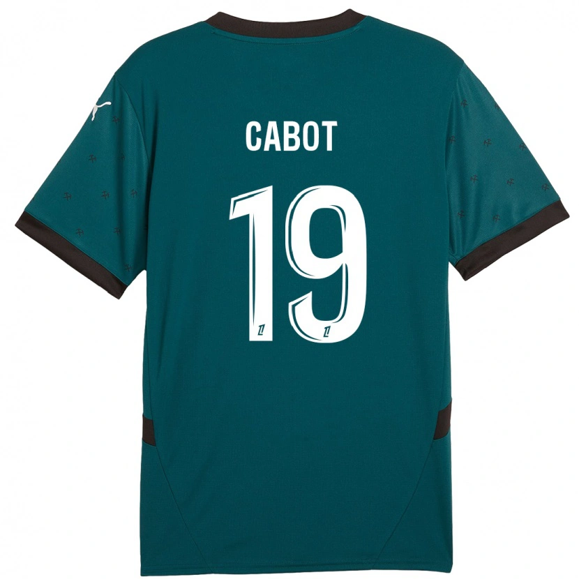 Danxen Dames Jimmy Cabot #19 Donkergroen Uitshirt Uittenue 2024/25 T-Shirt