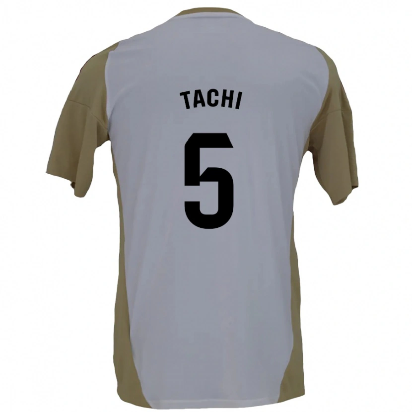 Danxen Dames Tachi #5 Bruin Wit Uitshirt Uittenue 2024/25 T-Shirt