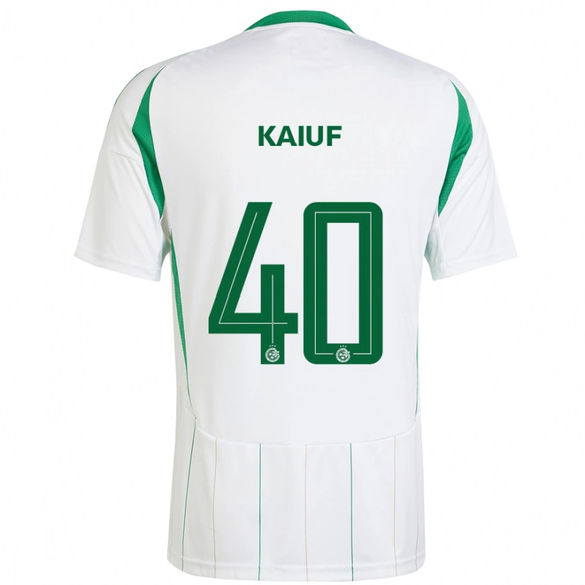 Danxen Dames Sharif Kaiuf #40 Witgroen Uitshirt Uittenue 2024/25 T-Shirt