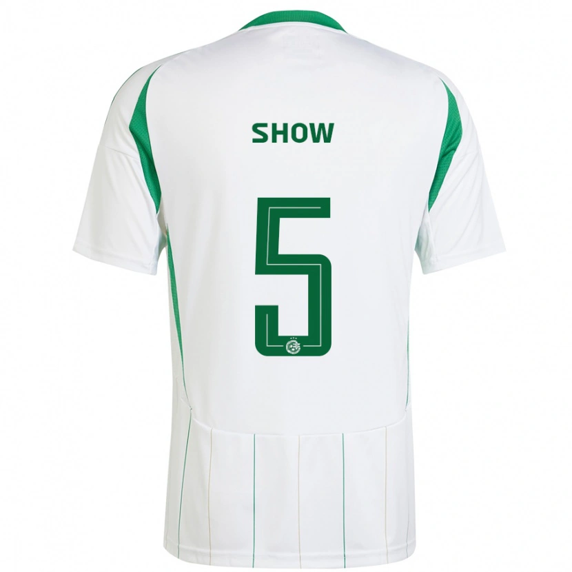 Danxen Dames Show #5 Witgroen Uitshirt Uittenue 2024/25 T-Shirt