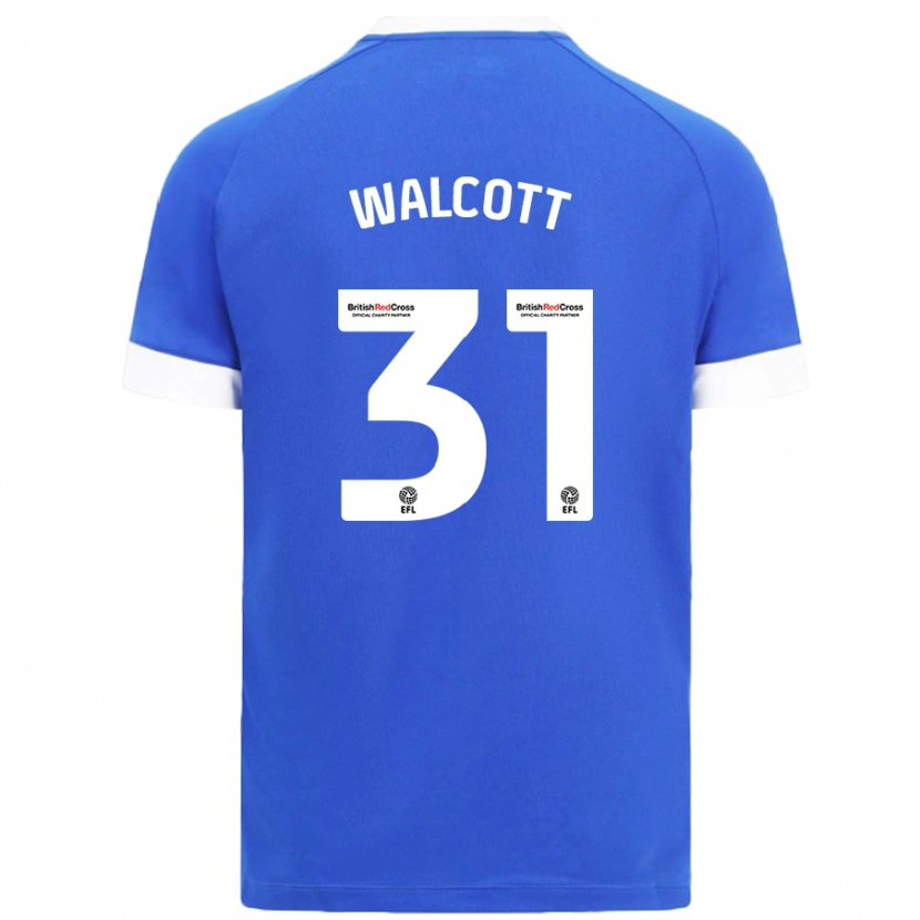 Danxen Kinderen Malachi Fagan-Walcott #31 Hemelsblauw Thuisshirt Thuistenue 2024/25 T-Shirt