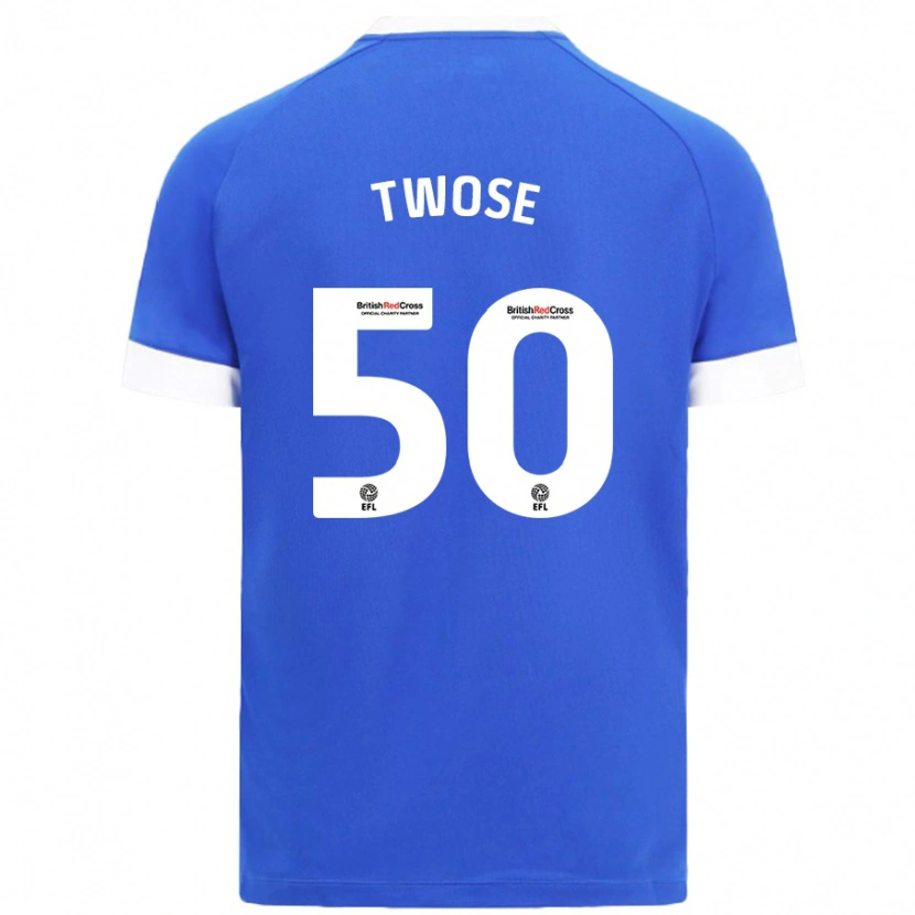 Danxen Kinderen Cody Twose #50 Hemelsblauw Thuisshirt Thuistenue 2024/25 T-Shirt