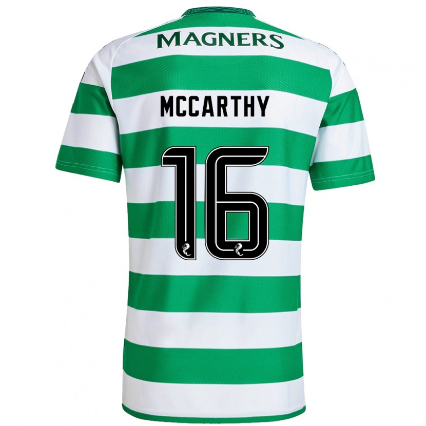 Danxen Kinderen James Mccarthy #16 Groen Wit Thuisshirt Thuistenue 2024/25 T-Shirt