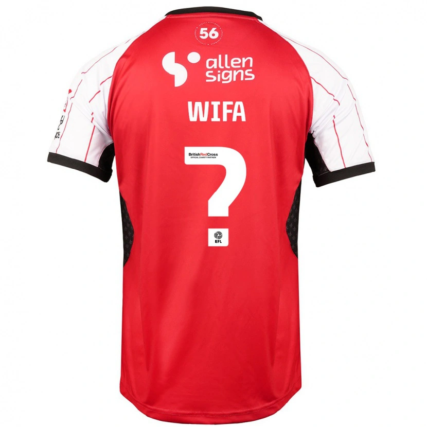 Danxen Kinderen Dakara Wifa #0 Wit Thuisshirt Thuistenue 2024/25 T-Shirt