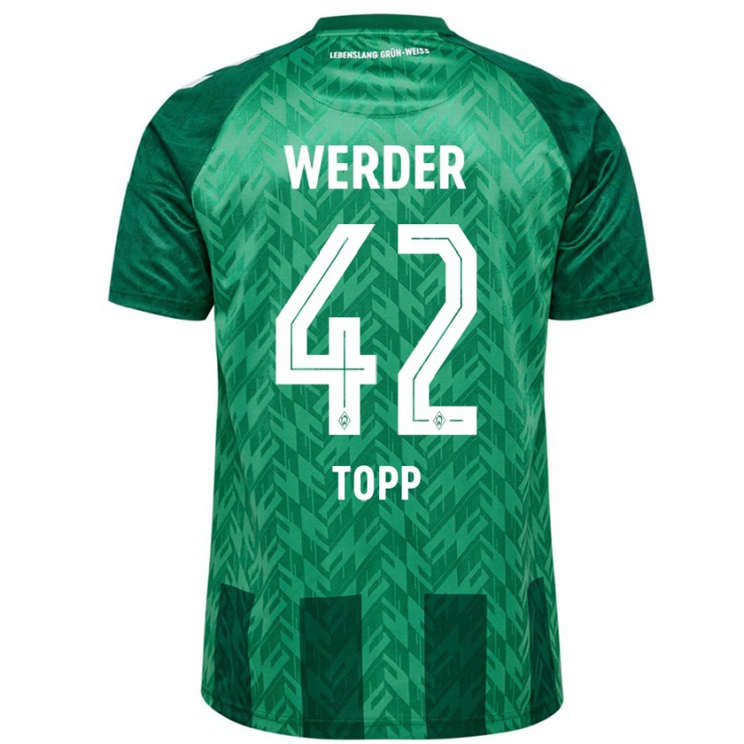 Danxen Kinderen Keke Topp #42 Groen Thuisshirt Thuistenue 2024/25 T-Shirt