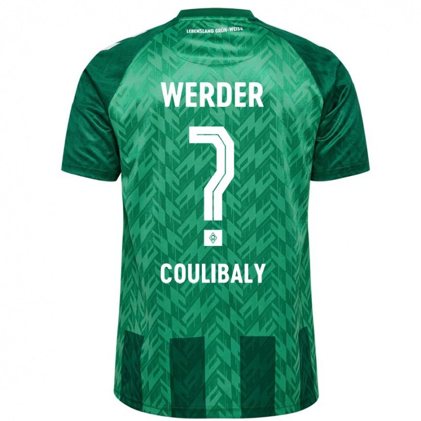 Danxen Kinderen Karim Coulibaly #0 Groen Thuisshirt Thuistenue 2024/25 T-Shirt