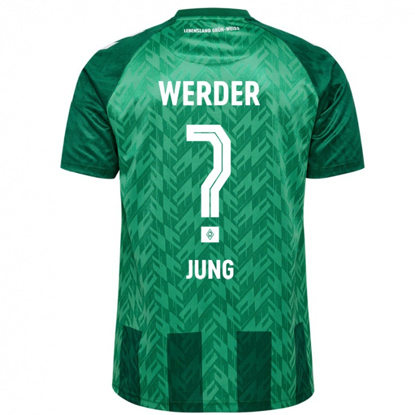 Danxen Kinderen Hugo Jung #0 Groen Thuisshirt Thuistenue 2024/25 T-Shirt