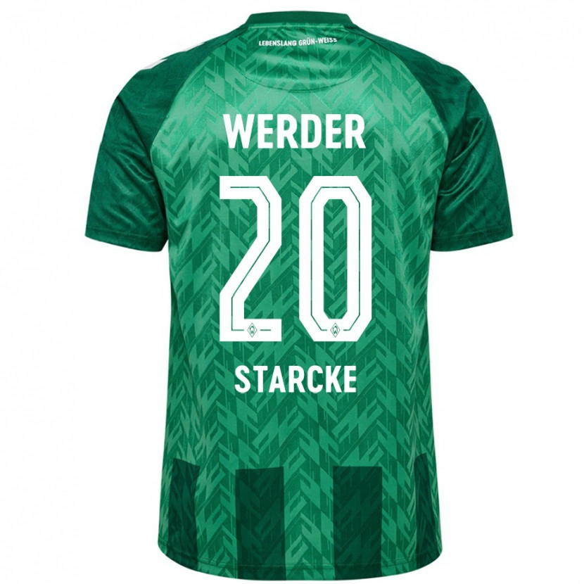 Danxen Kinderen Bennet Starcke #20 Groen Thuisshirt Thuistenue 2024/25 T-Shirt