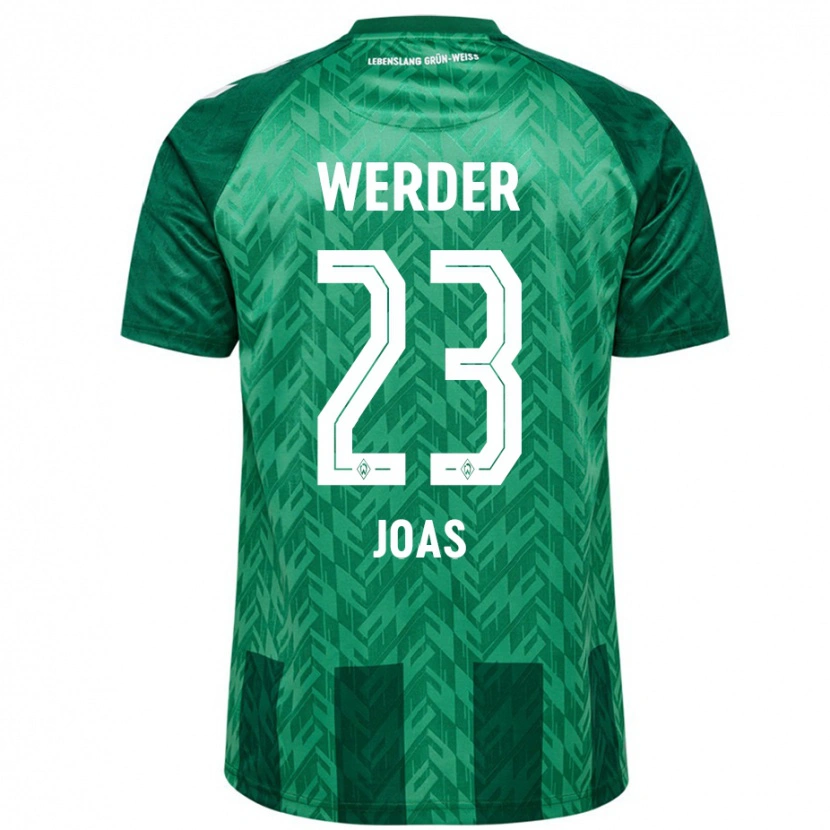 Danxen Kinderen Julius Joas #23 Groen Thuisshirt Thuistenue 2024/25 T-Shirt