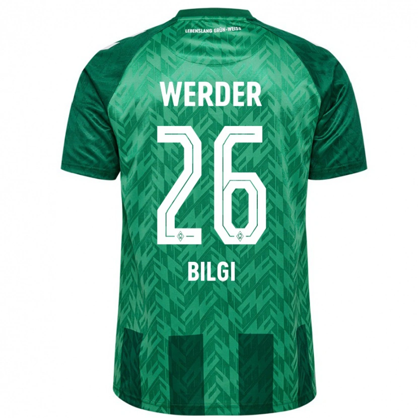 Danxen Kinderen Süleyman Bilgi #26 Groen Thuisshirt Thuistenue 2024/25 T-Shirt