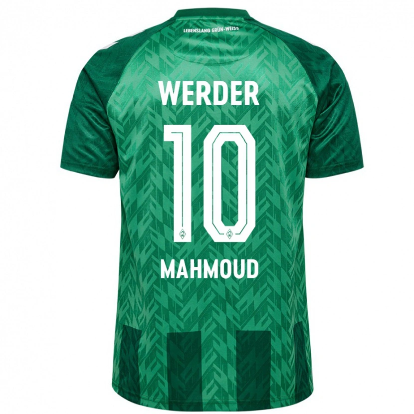 Danxen Kinderen Tuana Mahmoud #10 Groen Thuisshirt Thuistenue 2024/25 T-Shirt