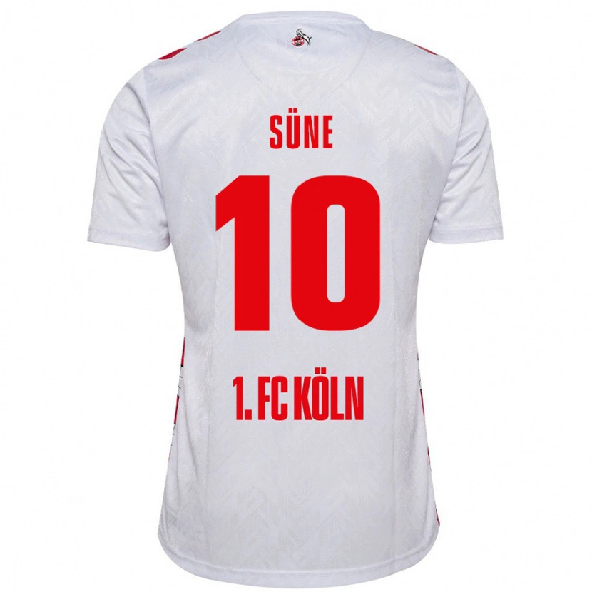 Danxen Kinderen Arda Süne #10 Wit Rood Thuisshirt Thuistenue 2024/25 T-Shirt